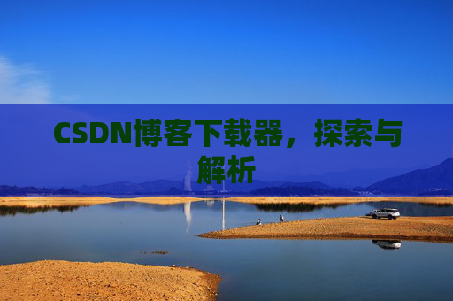 CSDN博客下载器，探索与解析